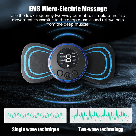 5pcs Neck Back Massager Stickers